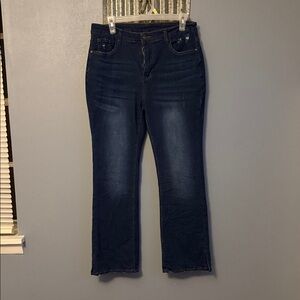 Women's Dark Blue Jeans